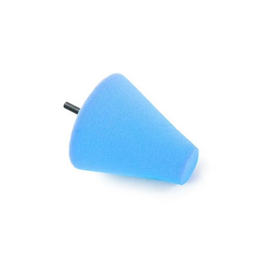 Foam Polishing Cone - Blue Polishing