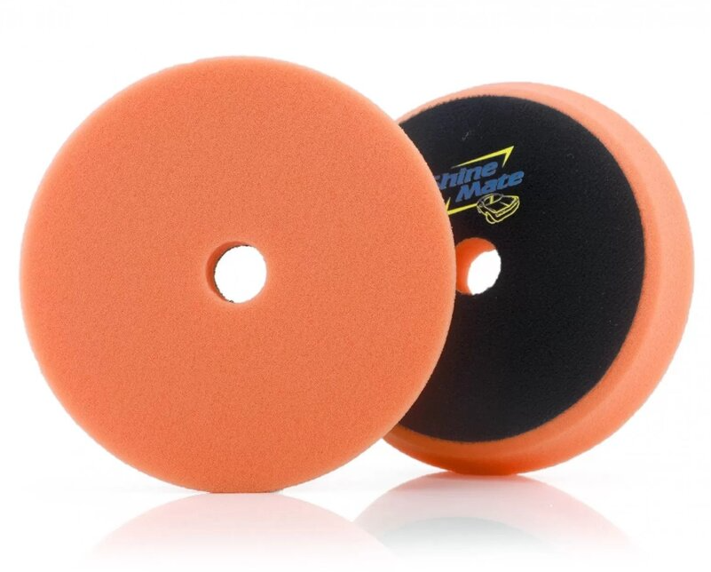 Flat Foam Pad Orange Light Cutting 6''