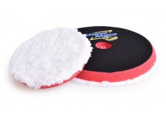 Red Microfibre FINISHING PAD - 5"