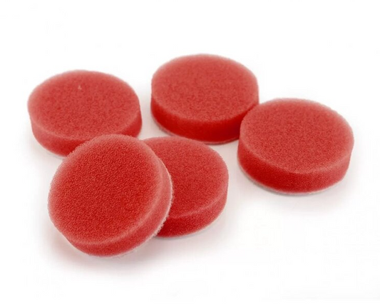 1.6" Red Finishing Pads  10 Pack