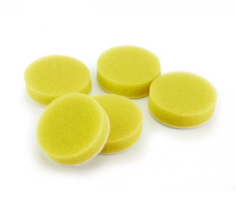 ShineMate 1.6" Yellow Medium Cut Pads  10 Pack